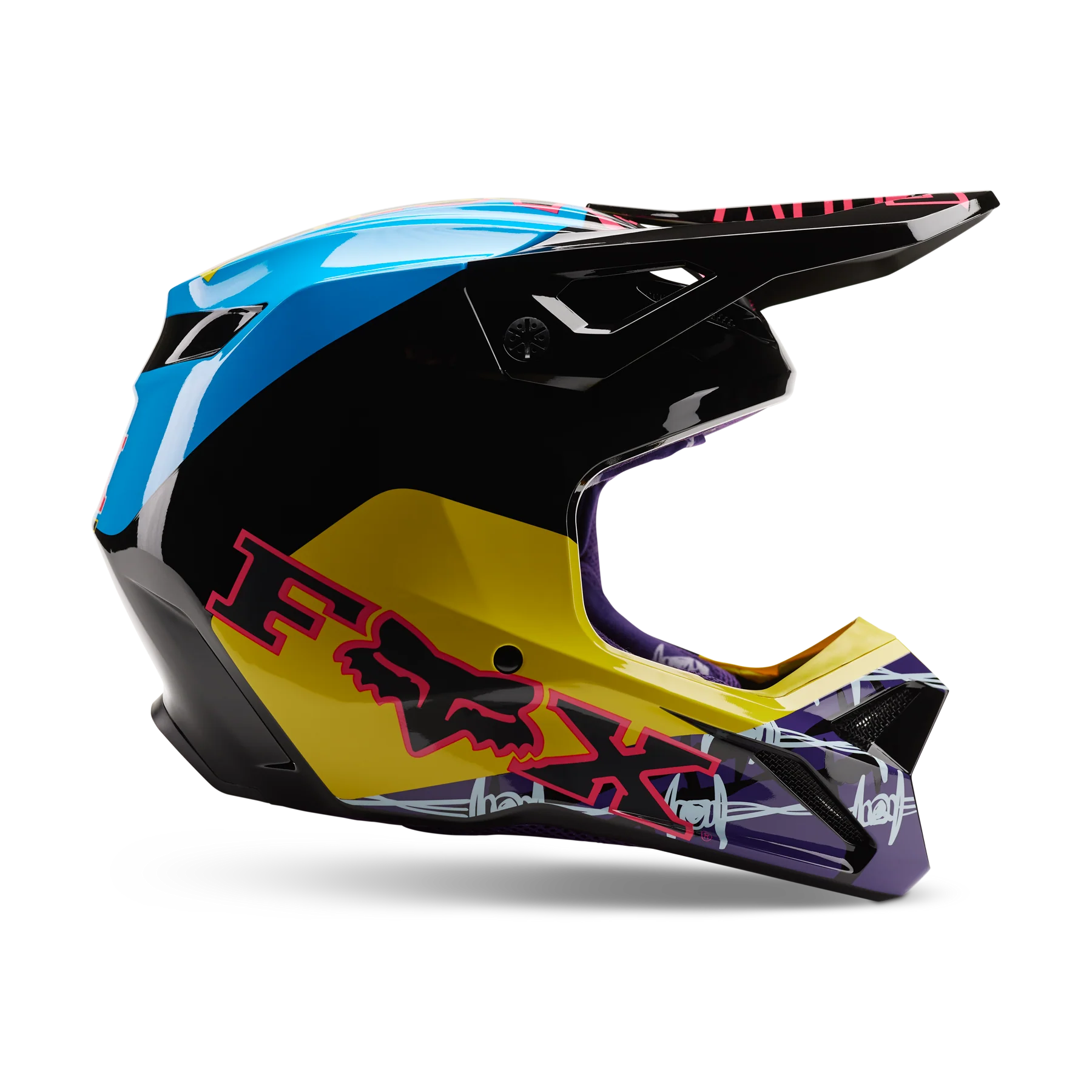 CASCO FOX V1 BARBED WIRE [BLK/BLU]