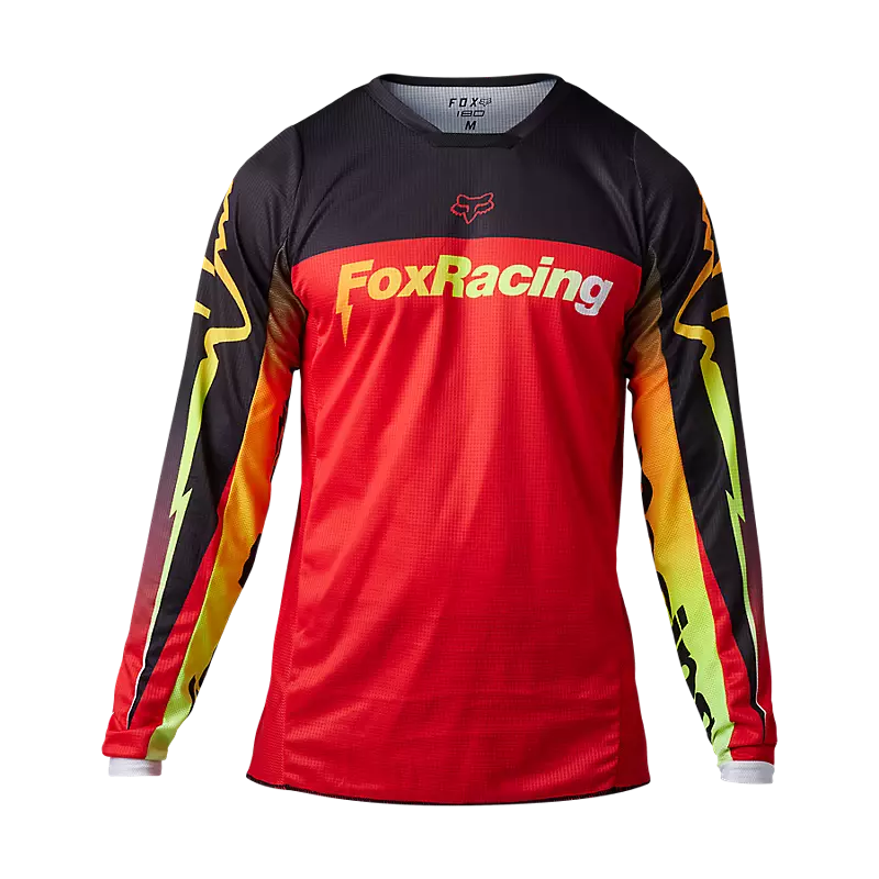 JERSEY FOX 180 STATK [FLO RED]