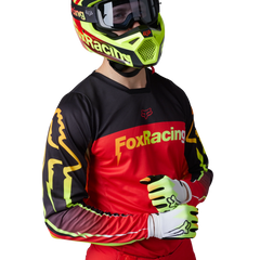 JERSEY FOX 180 STATK [FLO RED]