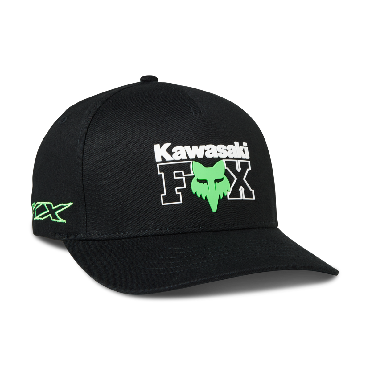 GORRA FOX X KAWASAKI FLEXFIT