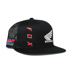 GORRA FOX X HONDA SNAPBACK [NEGRO]