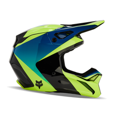 CASCO FOX V1 STREAK [NEGRO/VERDE]