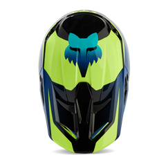 CASCO FOX V1 STREAK [NEGRO/VERDE]