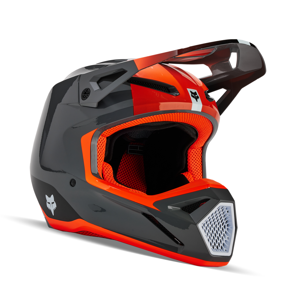 CASCO FOX V1 BALLAST [GRIS/NARANJA]