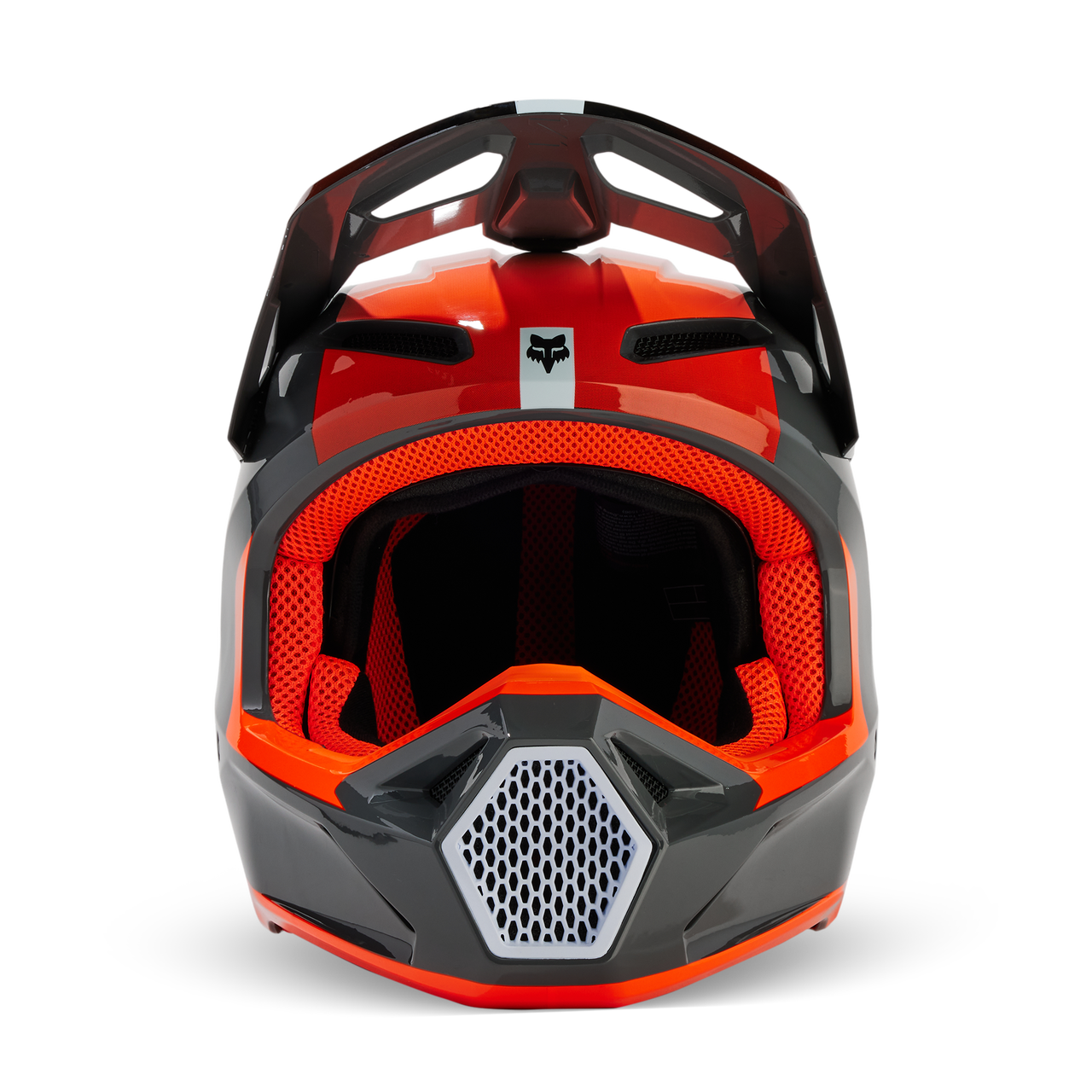 CASCO FOX V1 BALLAST [GRIS/NARANJA]