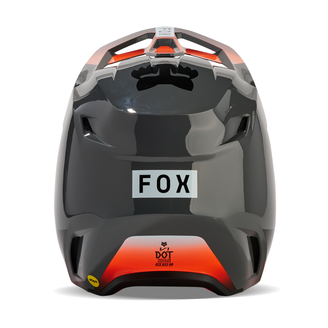 CASCO FOX V1 BALLAST [GRIS/NARANJA]