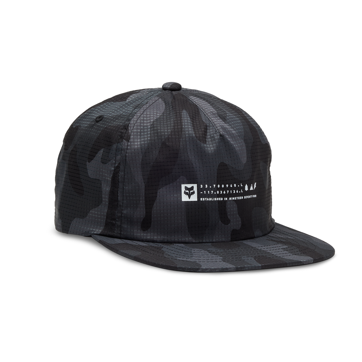 GORRA FOX BASE OVER ADJUSTABLE [BLK CAM]