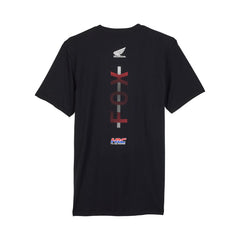 CAMISETA FOX X HONDA PREM SS ll [NEGRO]