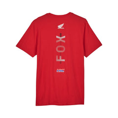 CAMISETA FOX X HONDA PREM SS ll [ROJO]