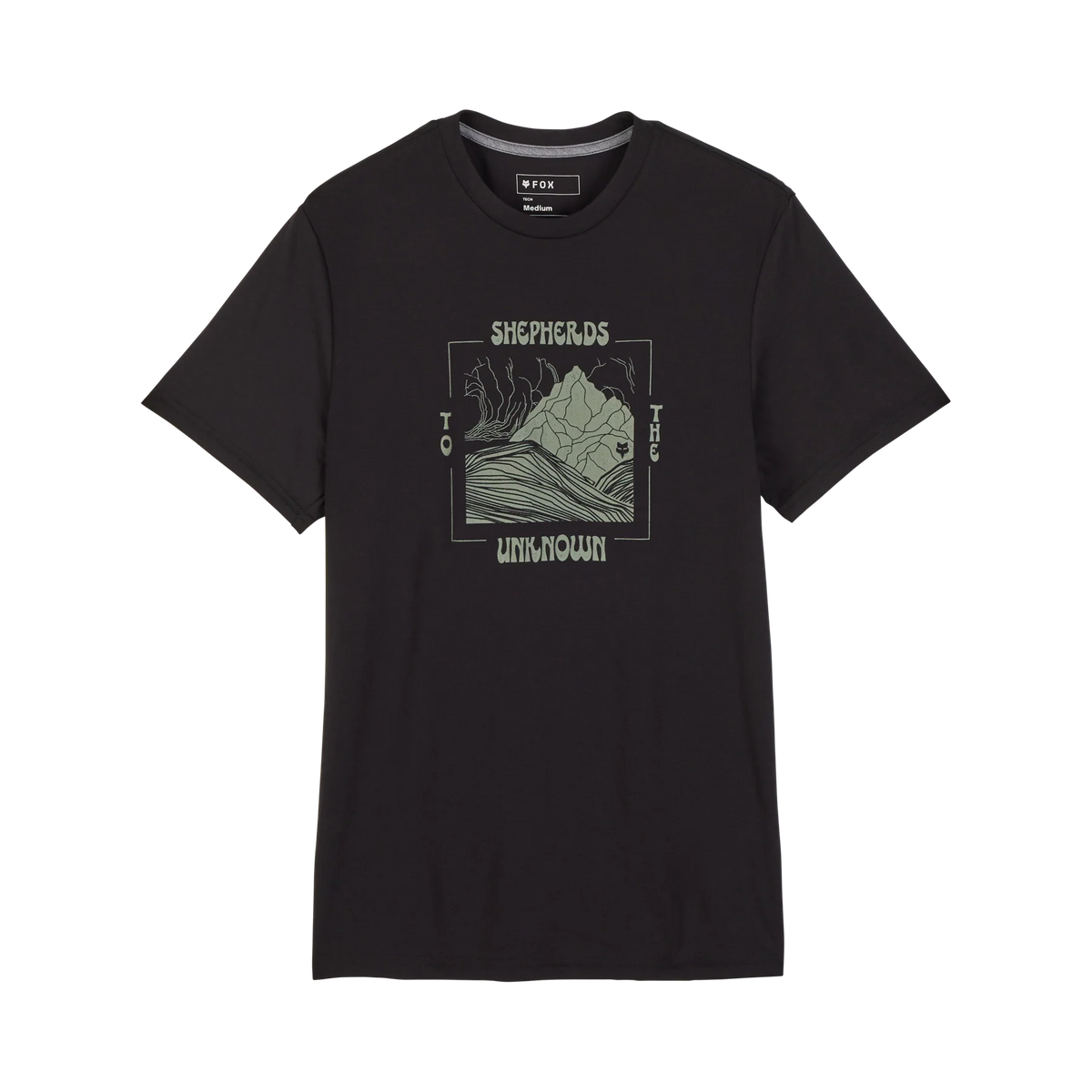 CAMISETA FOX SHEPHERDS TECH SS [BLK]