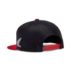 GORRA FOX X HONDA SNAPBACK [ROJO]