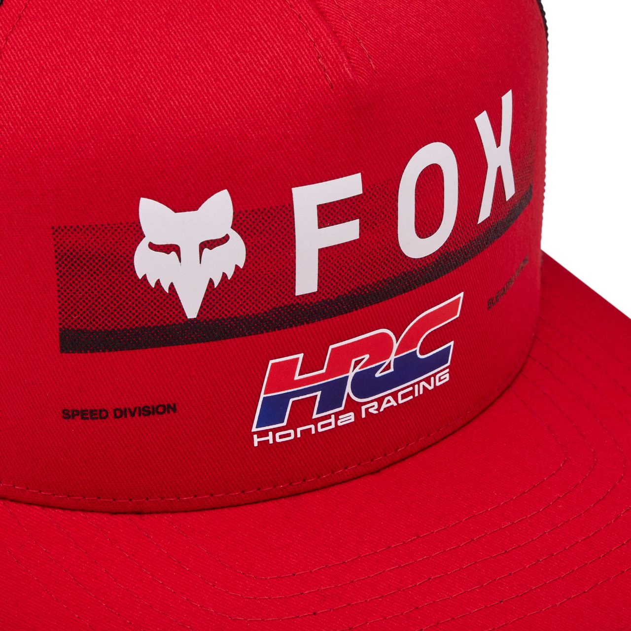 GORRA FOX X HONDA SNAPBACK [ROJO]