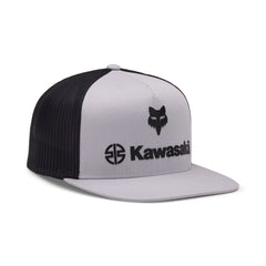 GORRA FOX X KAWASAKI SNAPBACK [GRIS]