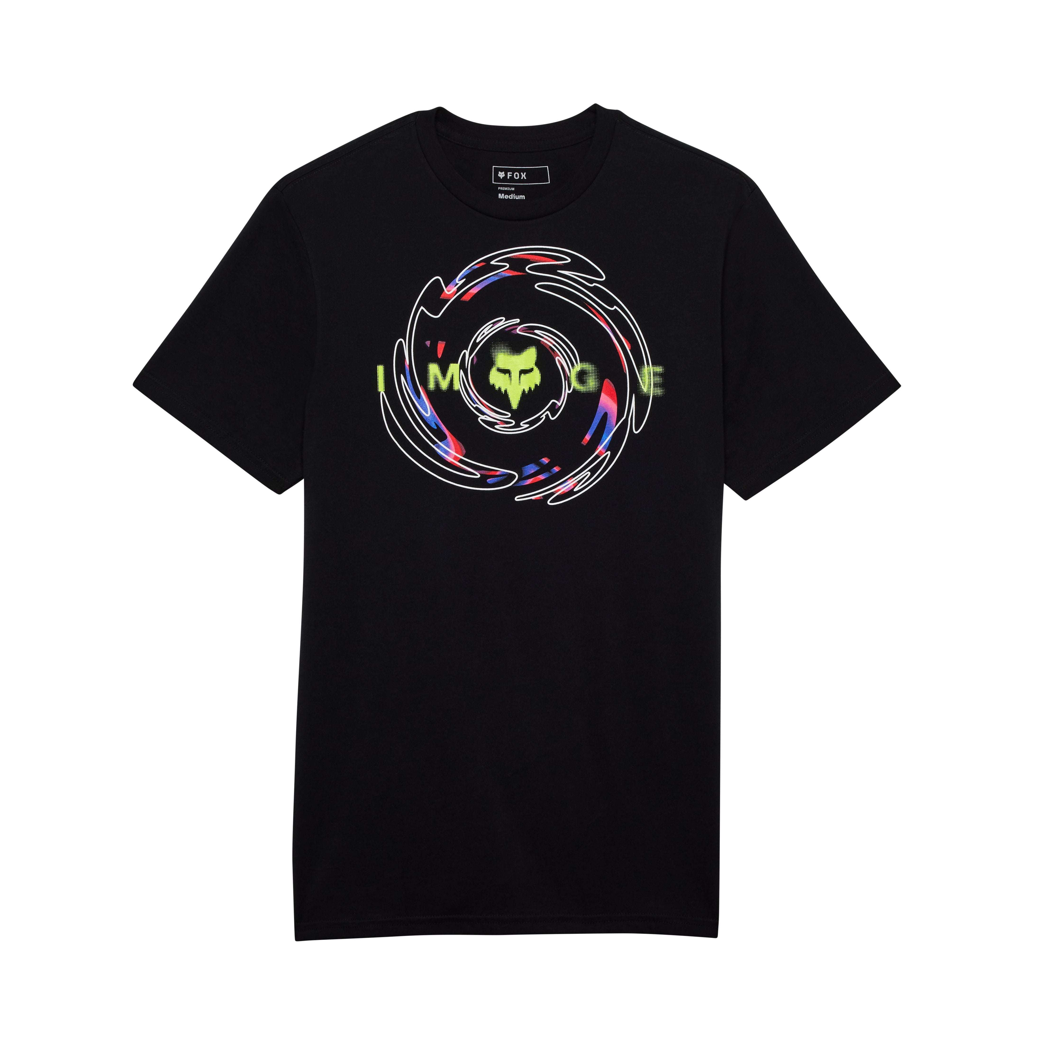 CAMISETA FOX ENERGY FACE PREMIM [NEGRO]