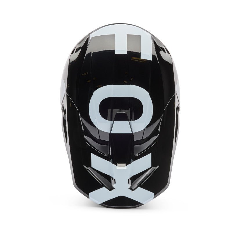 CASCO FOX V1 SHIELD [NEGRO] - Todo Riders