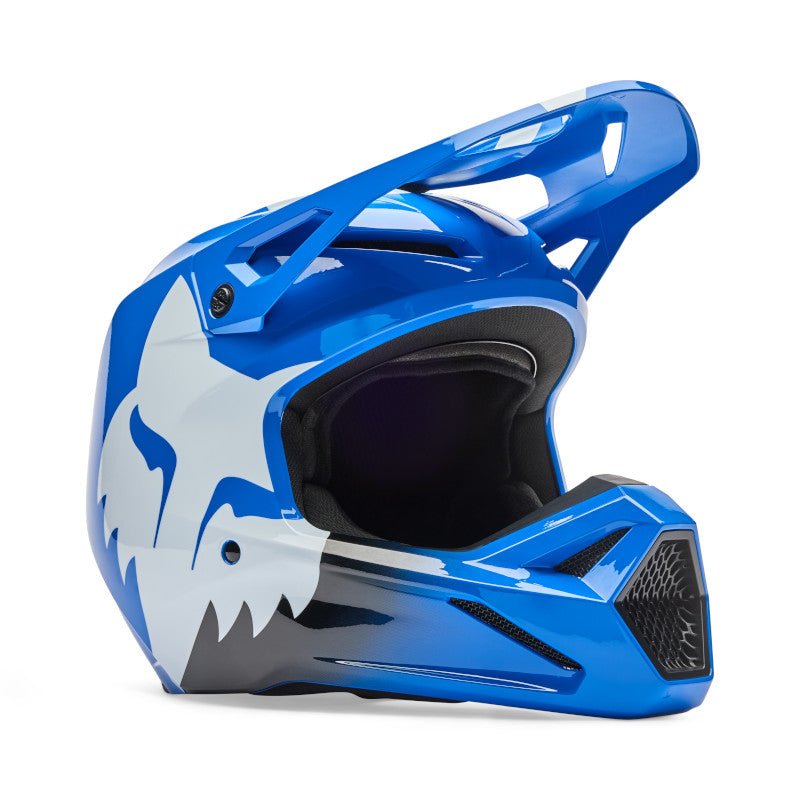 CASCO FOX V1 SHIELD [AZUL] - Todo Riders