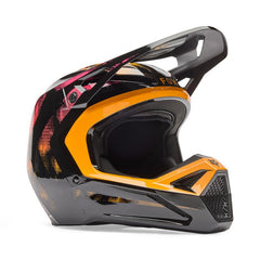 CASCO FOX V1 KAIROS [NEGRO/NARANJA] - Todo Riders