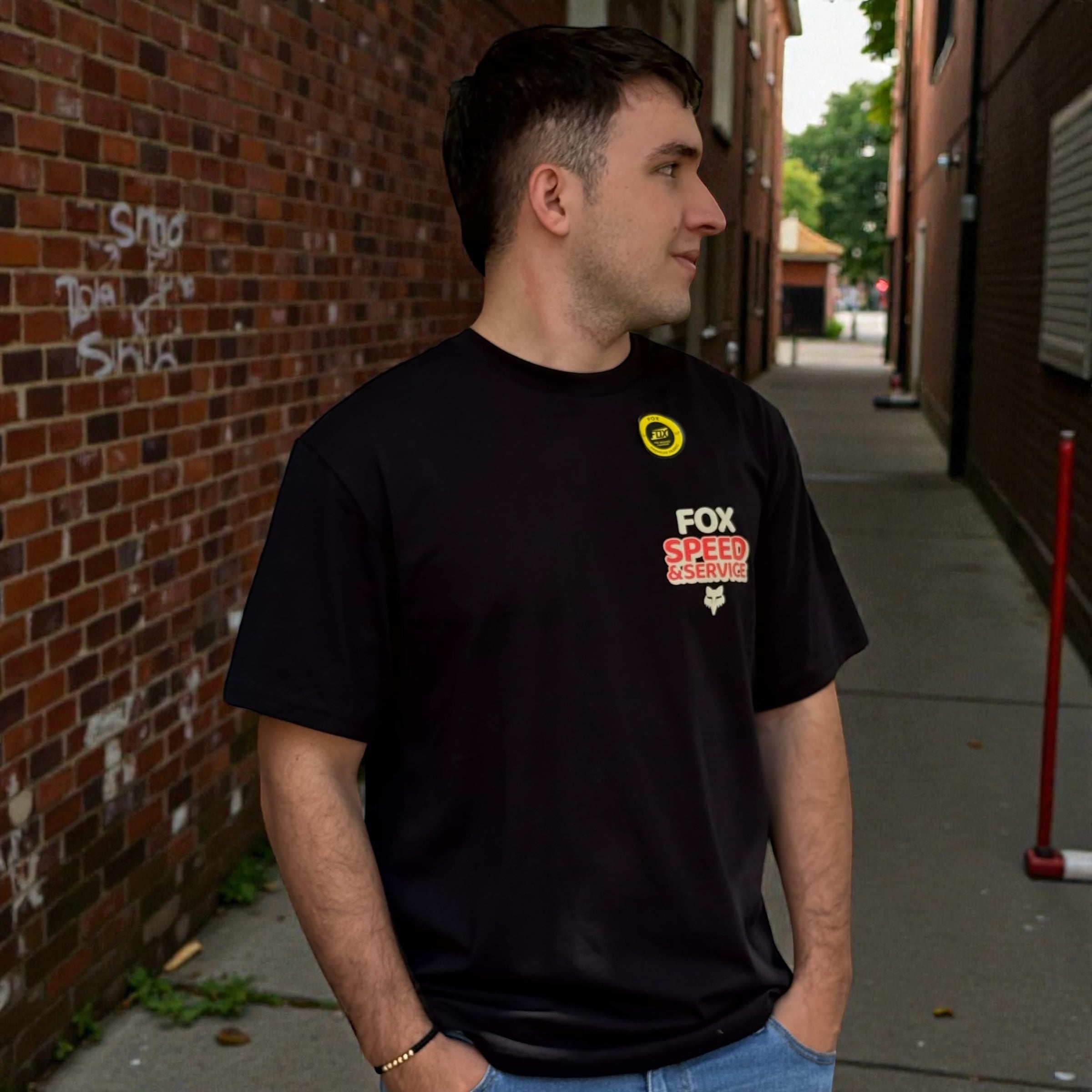 CAMISETA FOX ALWAYS SS PREMIUM LE [NEGRO]