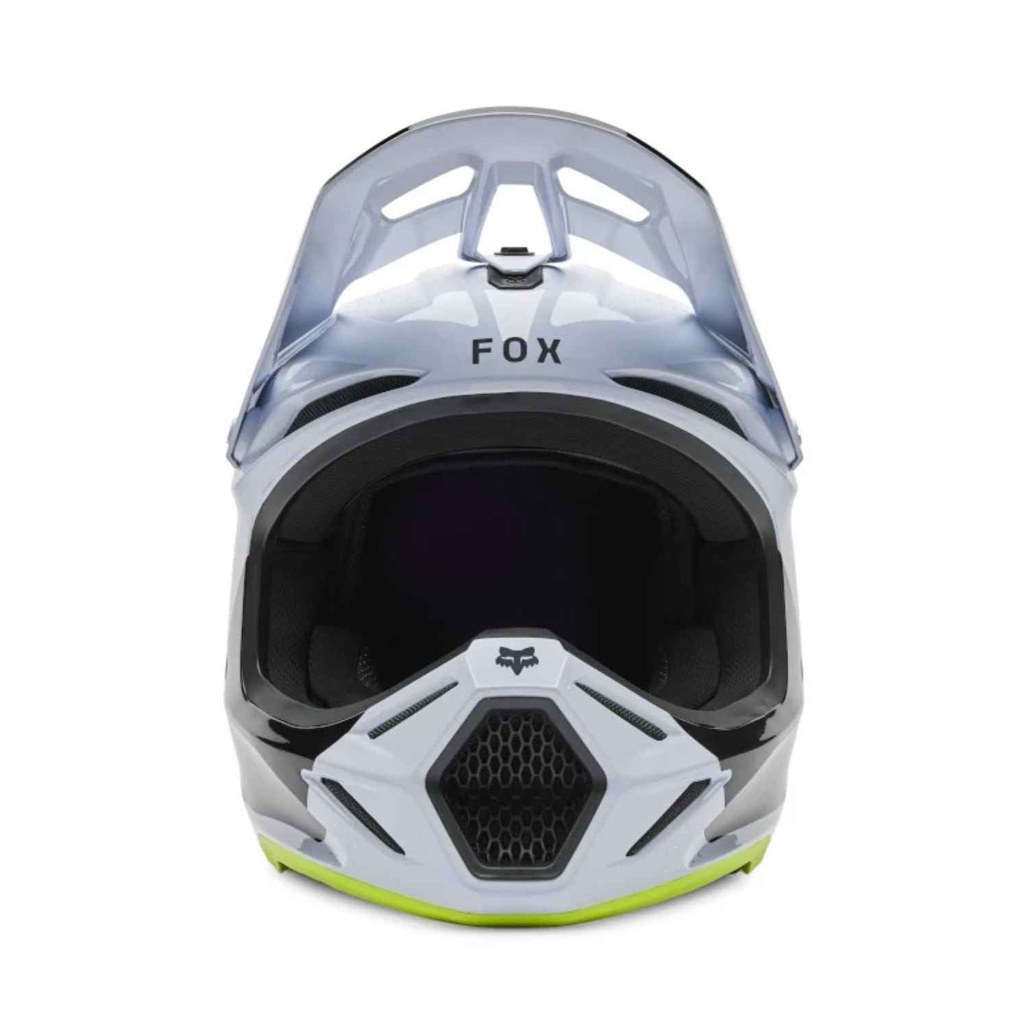CASCO FOX V3 TINE [VERDE/BLANCO]