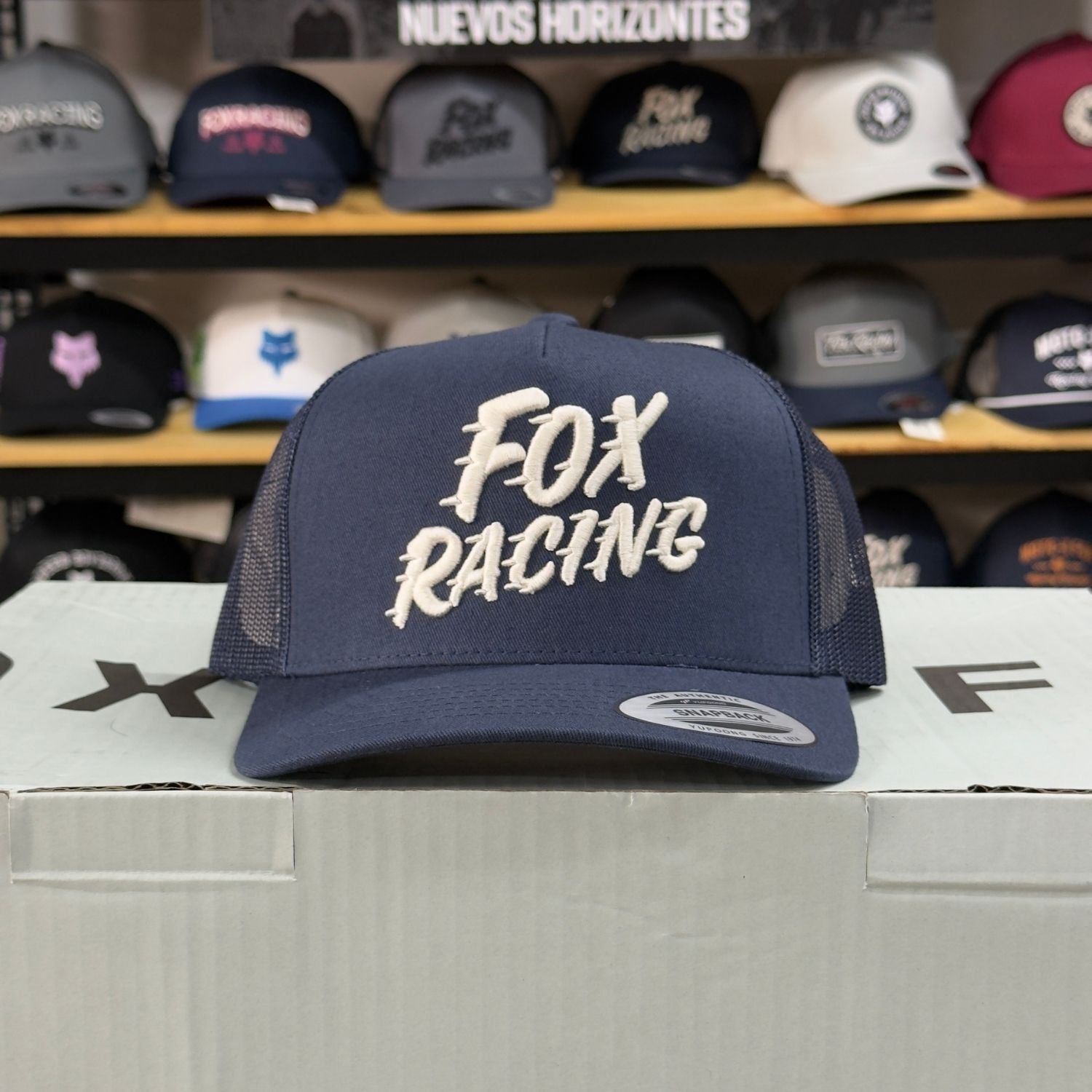 GORRA FOX SPEED MESH TRUCKER [AZUL]