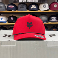 GORRA FOX HEAD ROPE [ROJO] - Todo Riders