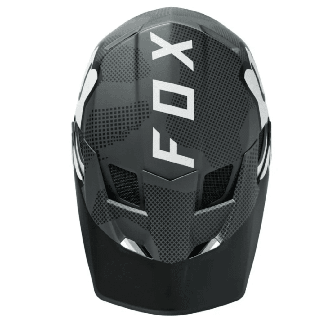 CASCO FOX RAMPAGE COMP [NEGRO/BLANCO] - Todo Riders