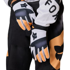 UNIFORME FOX NOBLE 180 [BLANCO/NEGRO] (PARA NIÑOS) - Todo Riders