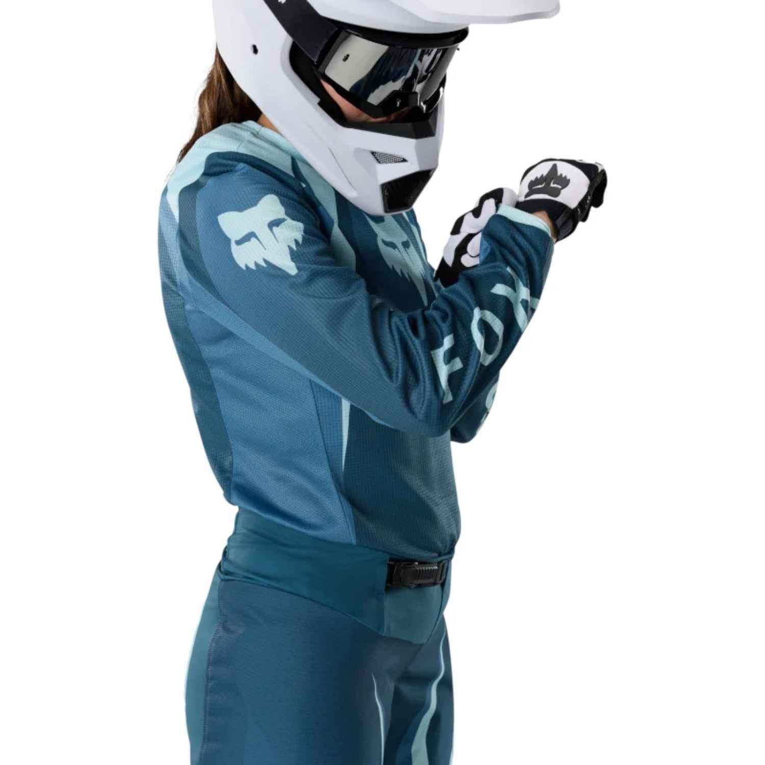 JERSEY FOX 180 FRAME [AZUL/NEGRO] (PARA MUJER)