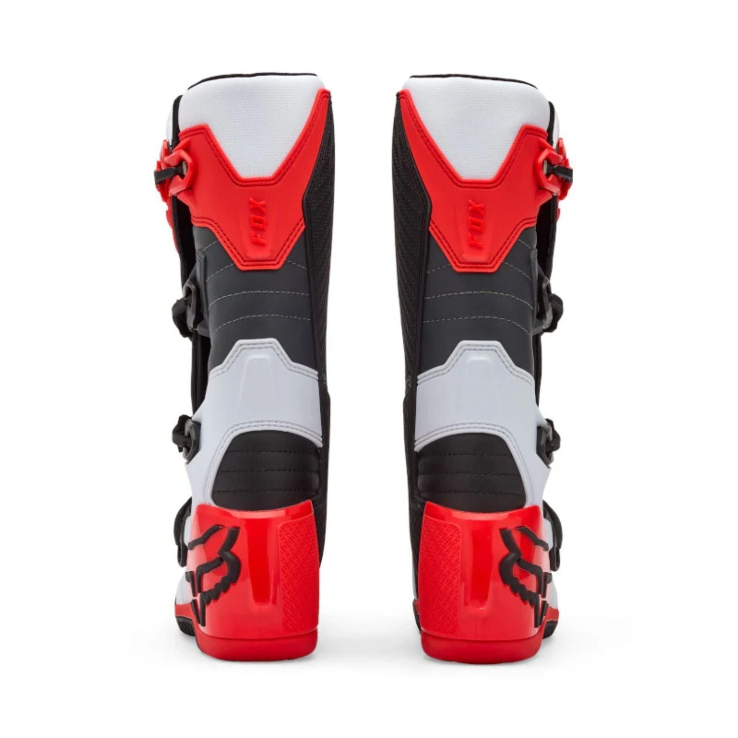 BOTAS FOX COMP [BLANCO/ROJO] - Todo Riders