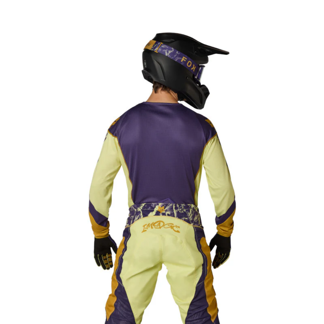 UNIFORME FOX 180 IMAGE PRINT [AMARILLO/MORADO]