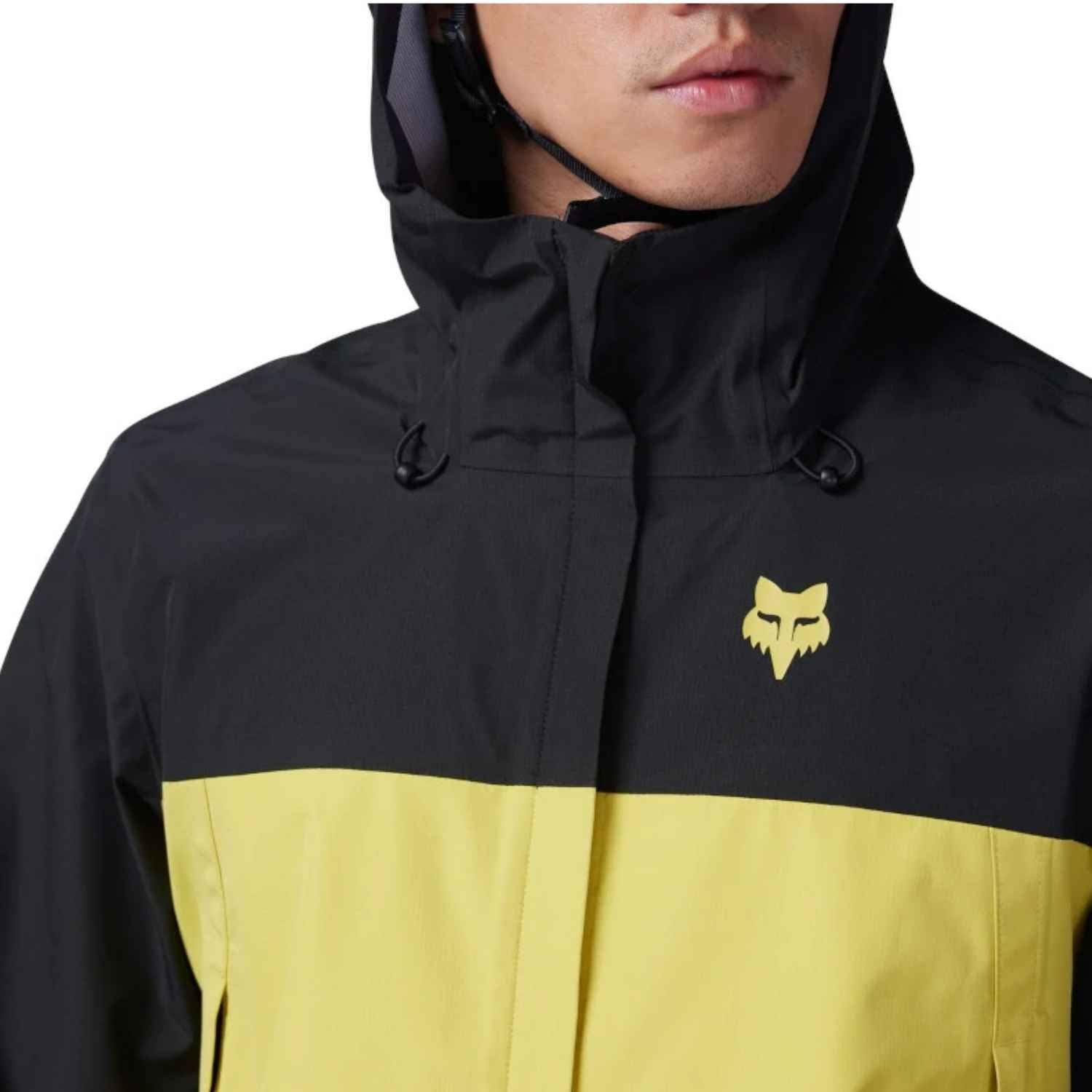 CHAQUETA FOX RANGER 2.5L WATER [NEGRO/AMARILLO] (10K/3K)