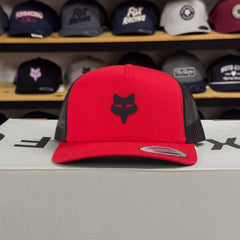 GORRA FOX HEAD TRUCKER [ROJO] - Todo Riders