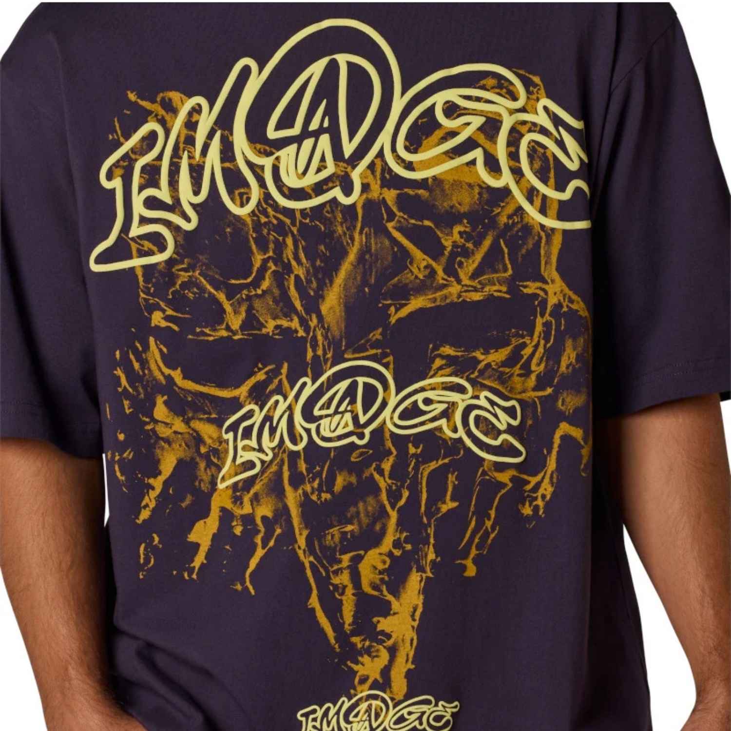 CAMISETA FOX IMAGE MIDWEIGHT OVERSIZED [MORADO]