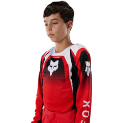 JERSEY FOX 180 FRAME [ROJO] (PARA NIÑOS)