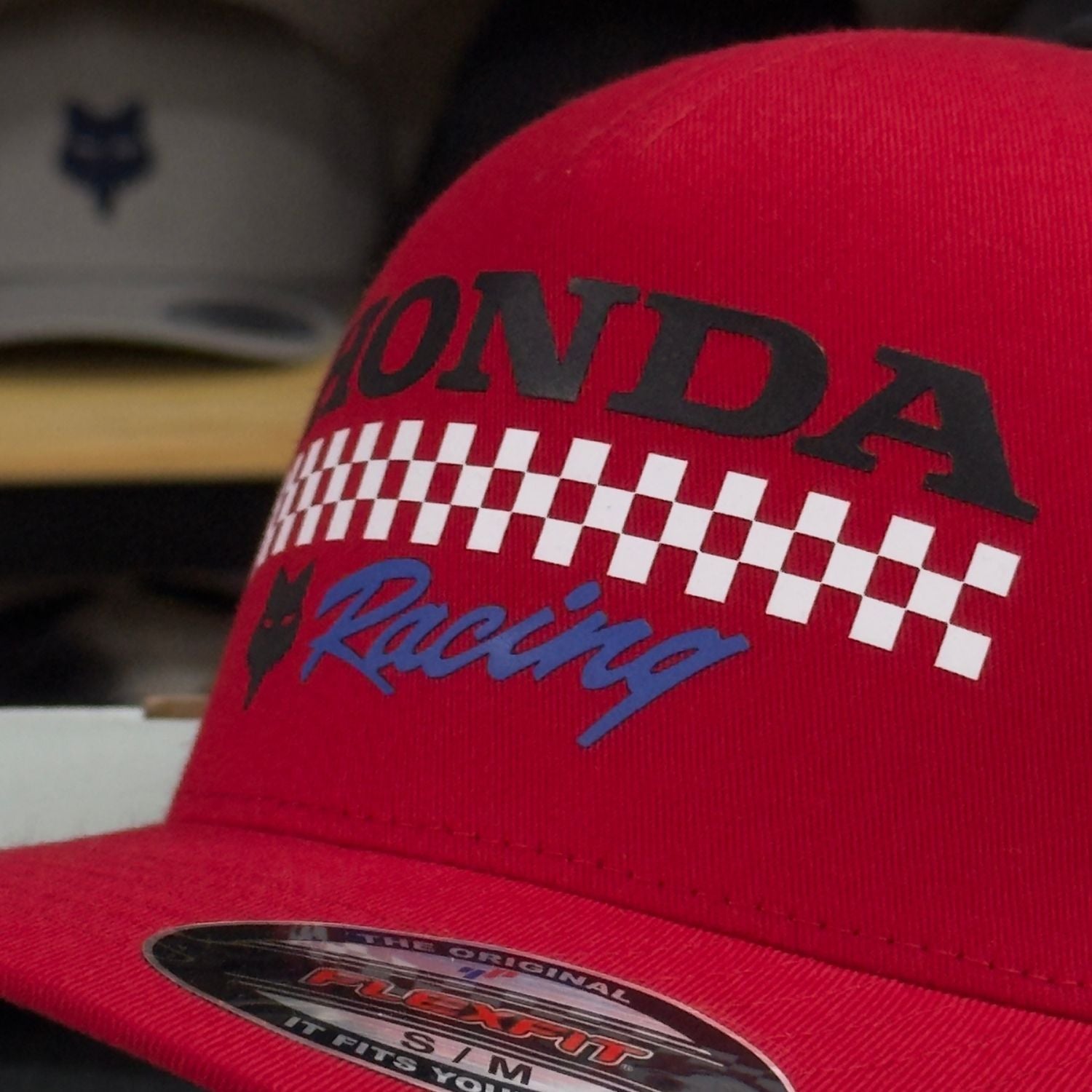GORRA FOX X HONDA FLEXFIT [ROJO] - Todo Riders