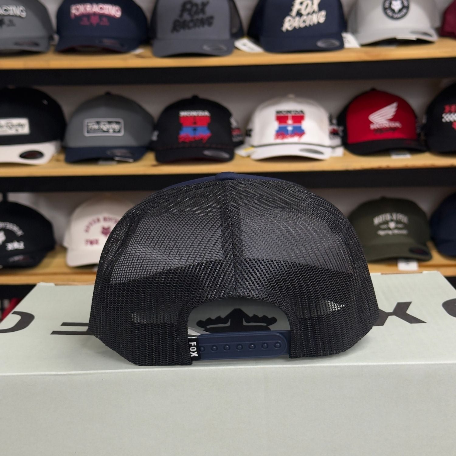 GORRA FOX TRICK MESH [AZUL]