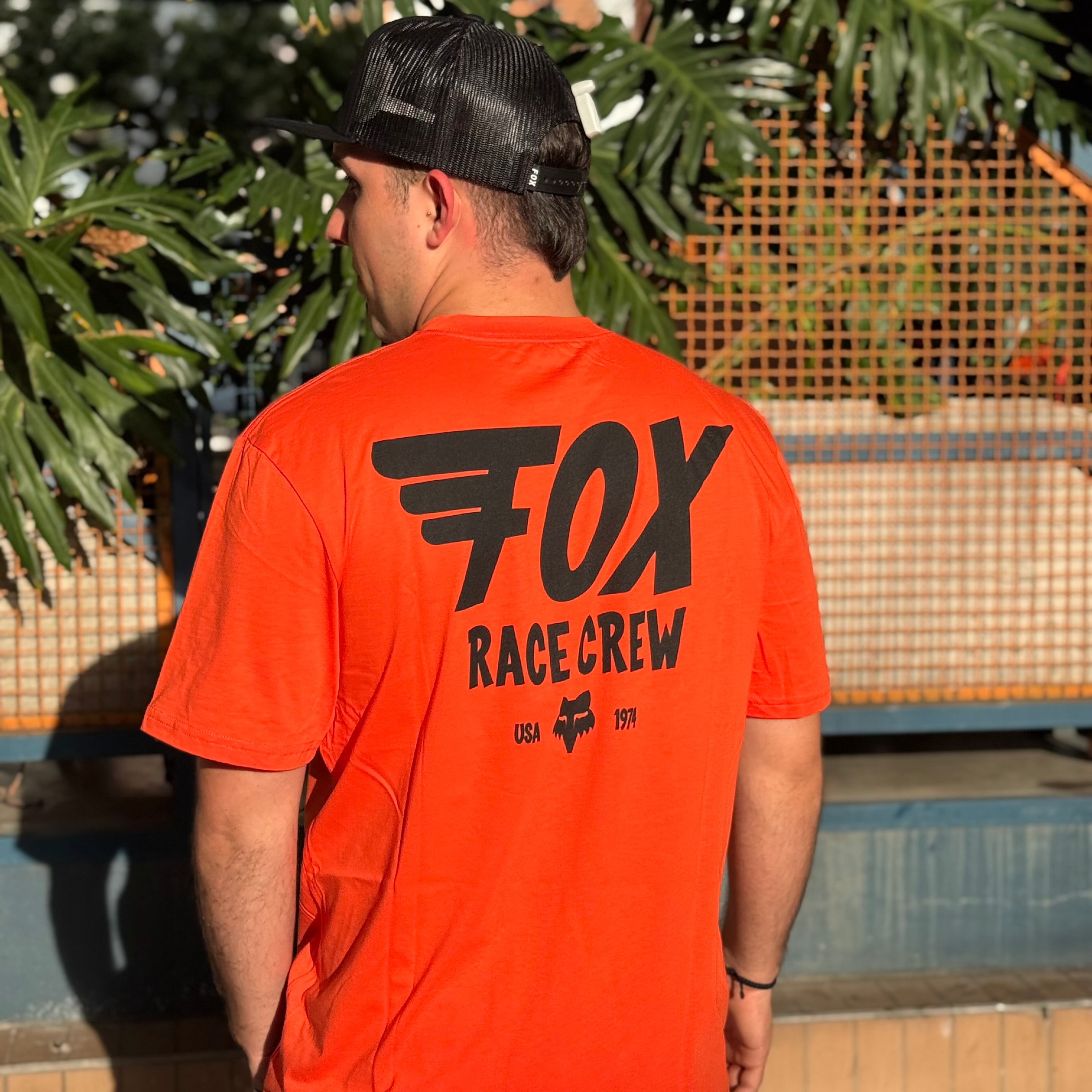 CAMISETA FOX WING SS PREMIUM [NARANJA]