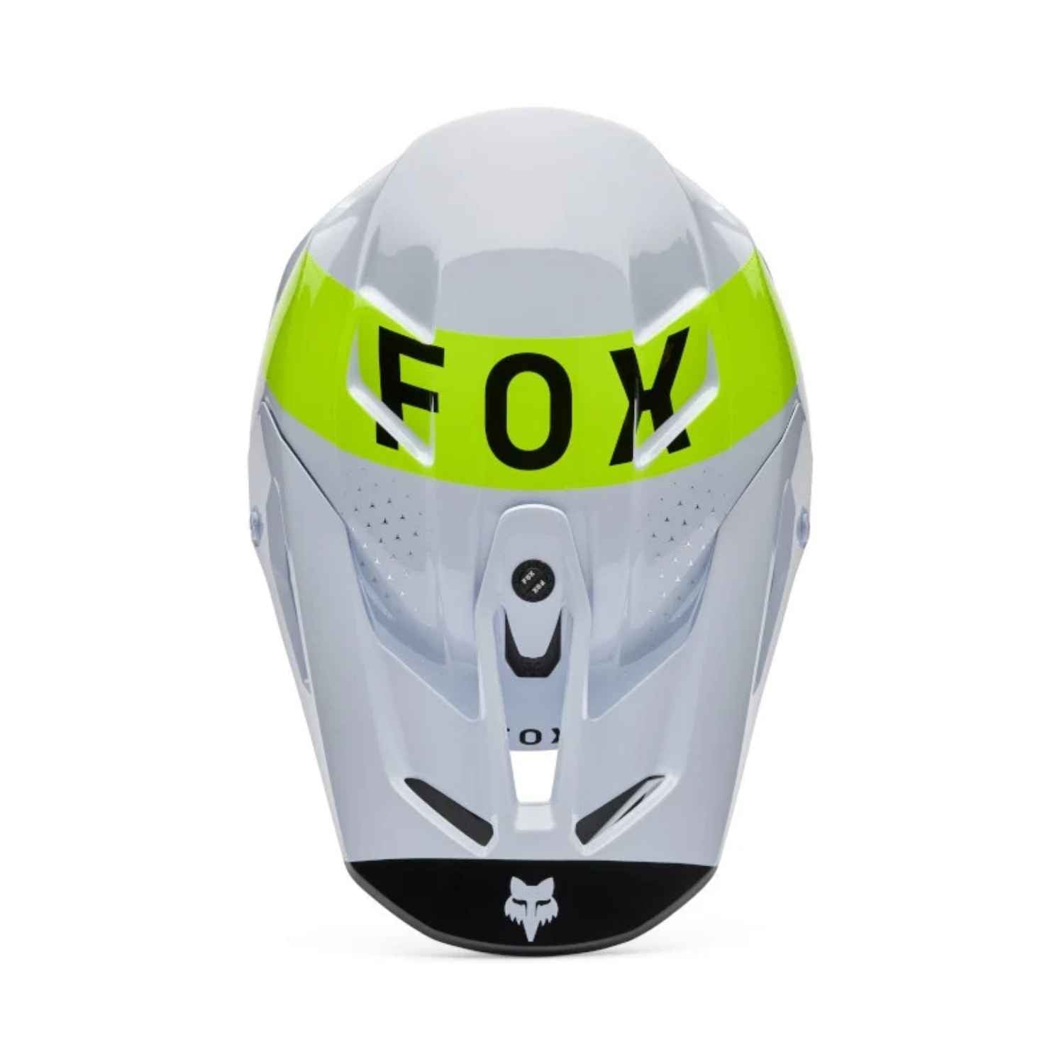 CASCO FOX V3 TINE [VERDE/BLANCO]