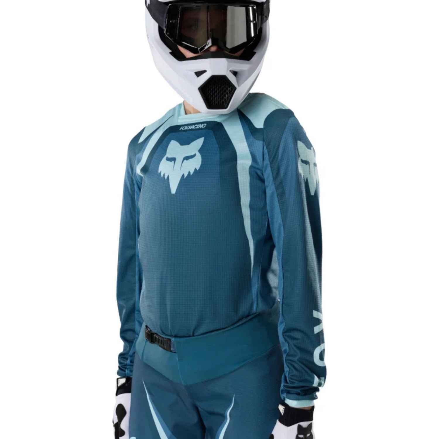 JERSEY FOX 180 FRAME [AZUL/NEGRO] (PARA MUJER)