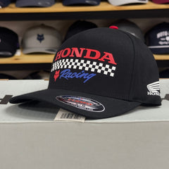 GORRA FOX X HONDA FLEXFIT [NEGRO] - Todo Riders