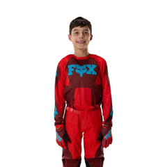 JERSEY FOX 180 RAID [ROJO] (PARA NIÑOS)