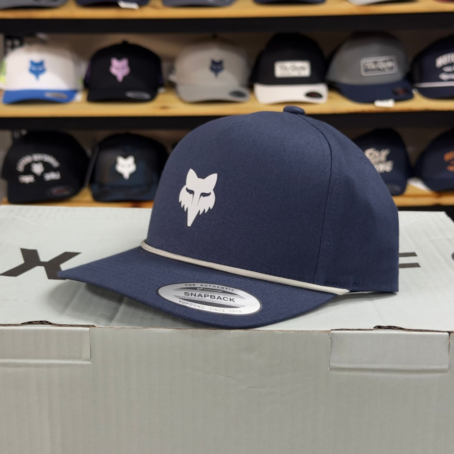 GORRA FOX HEAD ROPE [AZUL] - Todo Riders