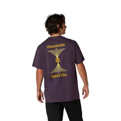 CAMISETA FOX IMAGE PRINT 195 ORIGINAL [MORADO]