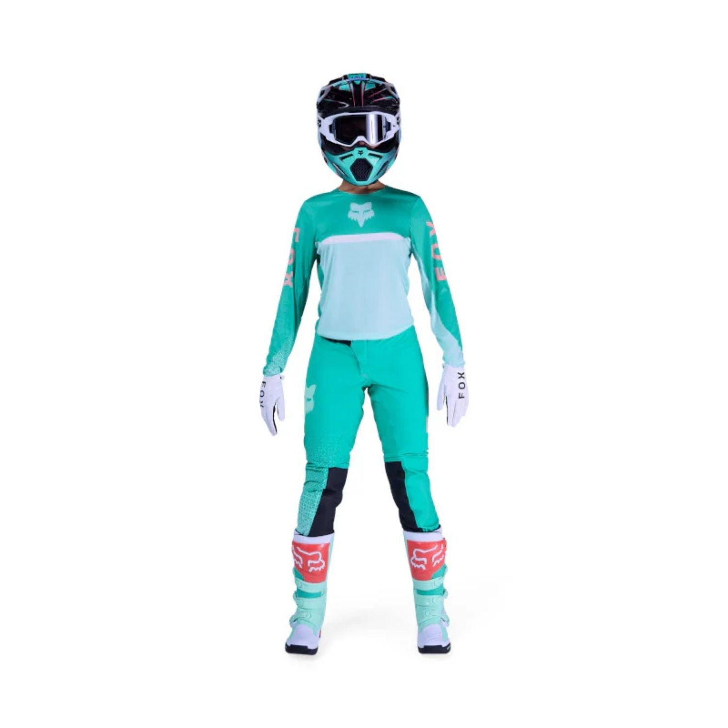 JERSEY FOX FLEXAIR FRACTURE [AZUL] (PARA MUJER)
