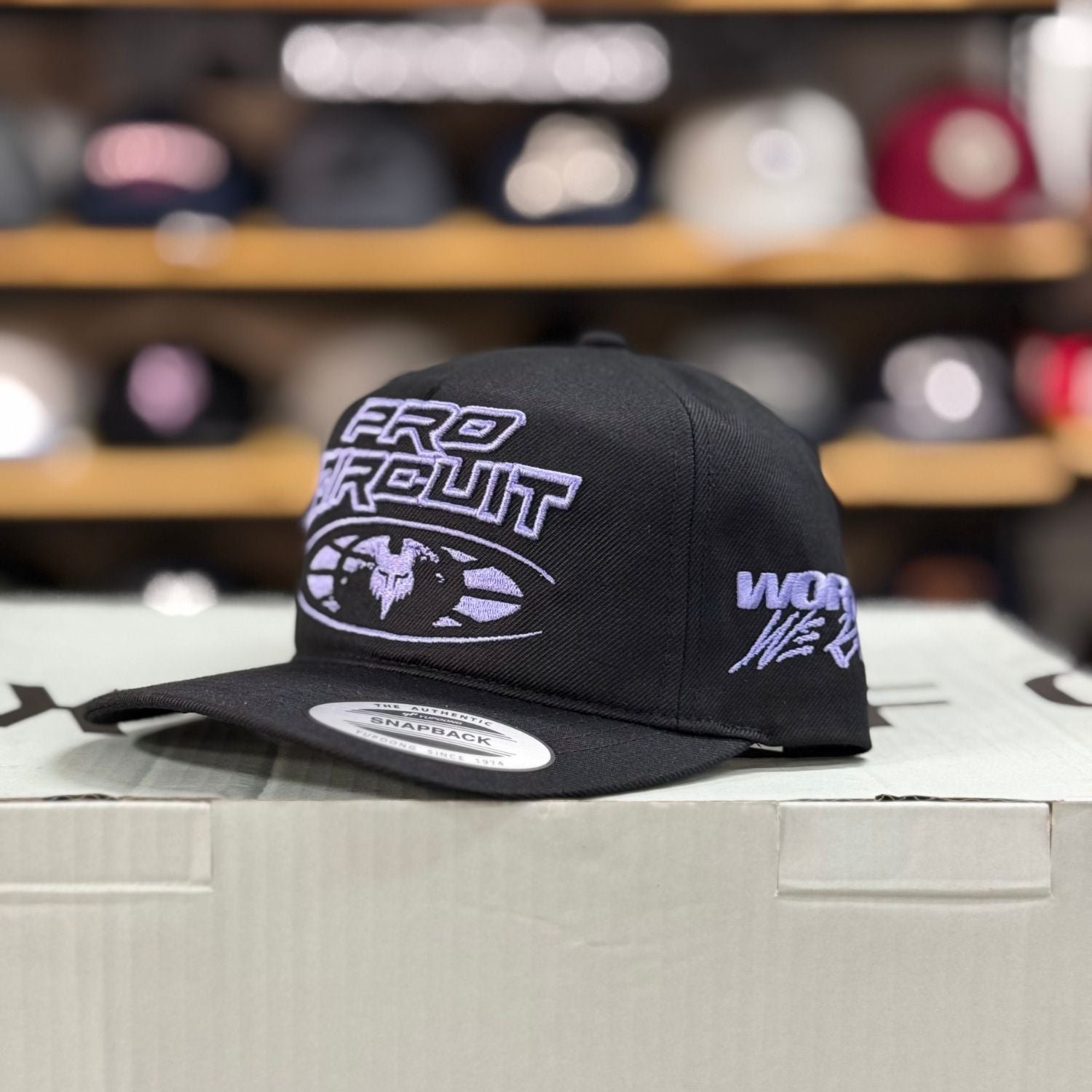 GORRA FOX X PRO CRICUIT SNAPBACK [NEGRO] - Todo Riders