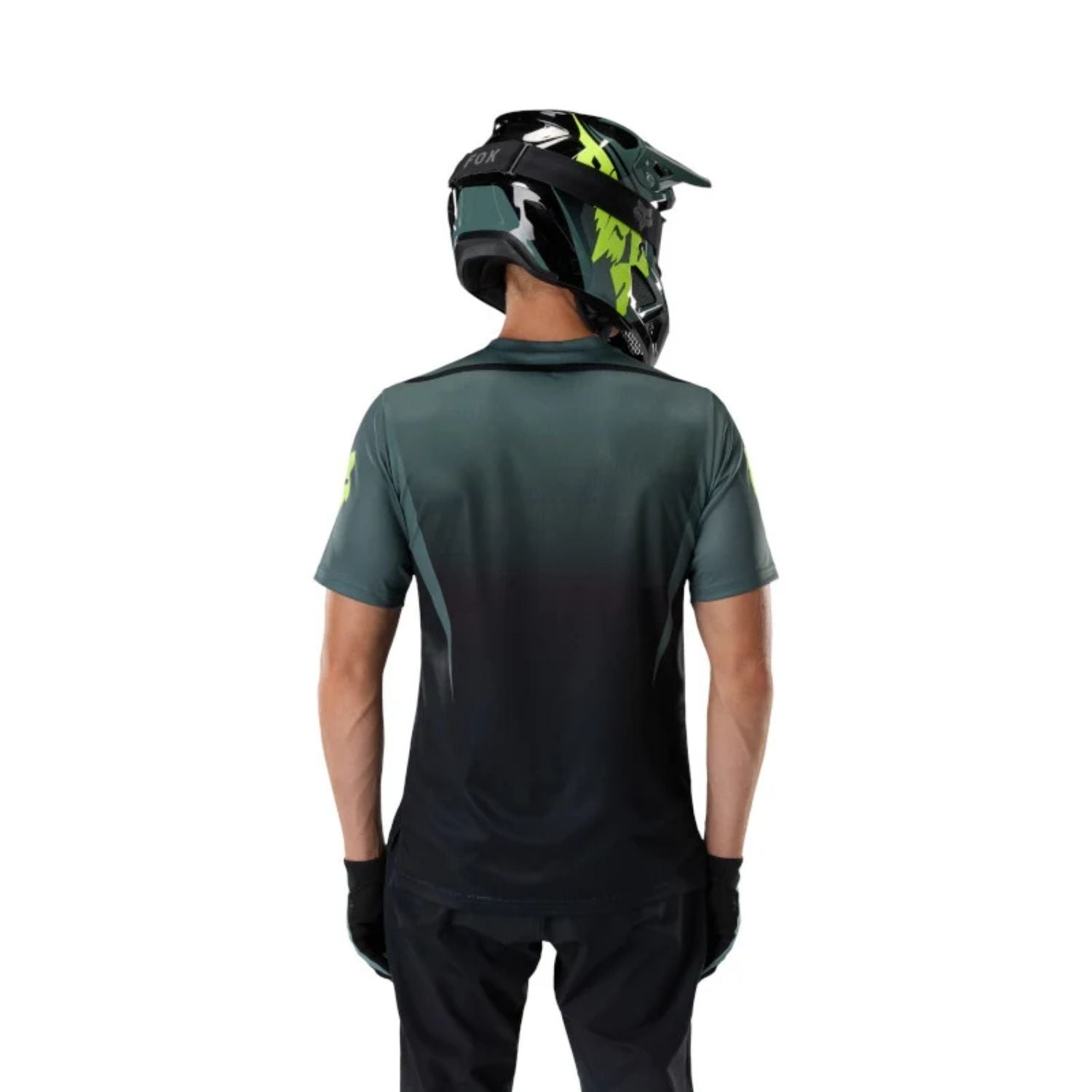 JERSEY FOX RANGER SS FOUNDRY [NEGRO/VERDE OSCURO]