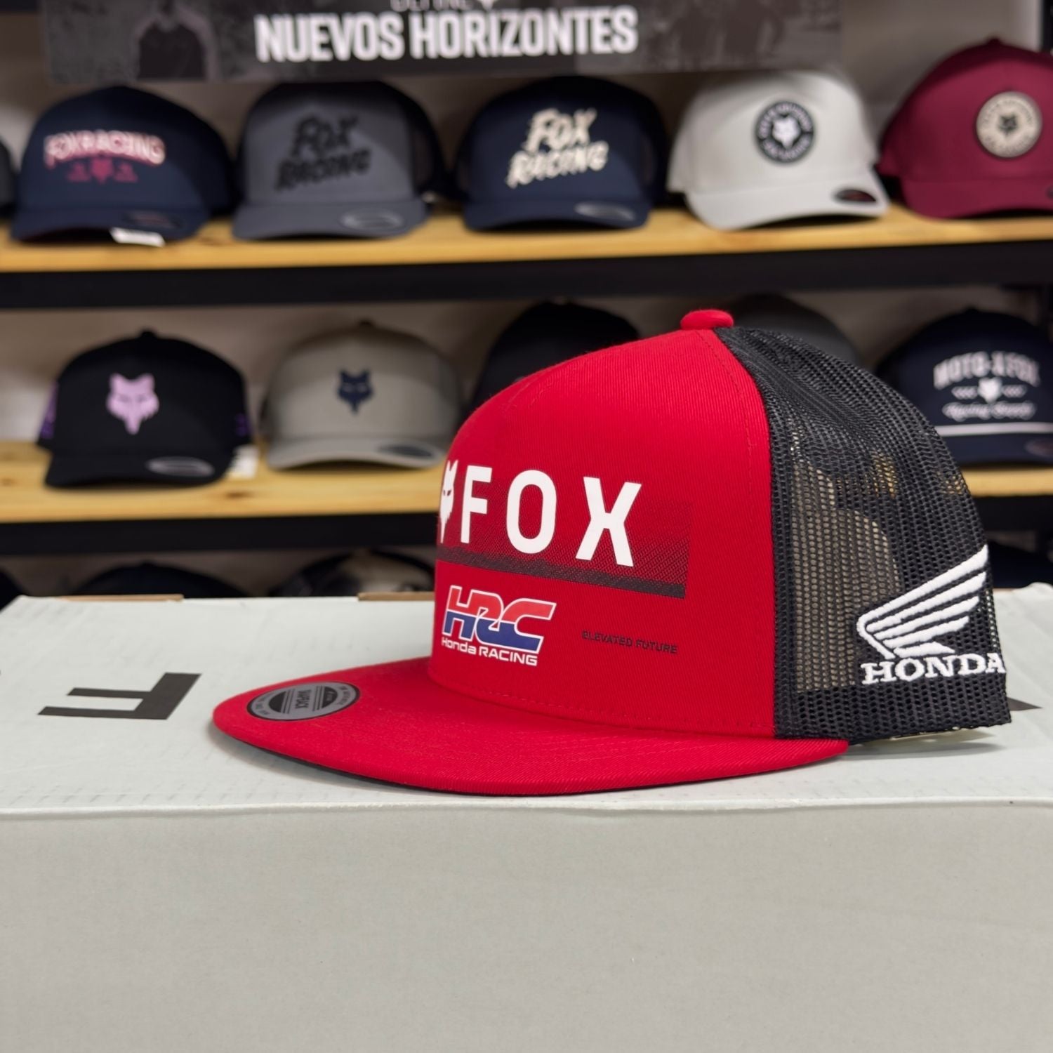 GORRA FOX X HONDA SNAPBACK [ROJO] - Todo Riders