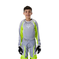 JERSEY FOX 180 FRAME [GRIS/VERDE] (PARA NIÑOS)