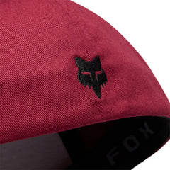 GORRA FOX BADGE FLEXFIT [VINOTINTO] - Todo Riders