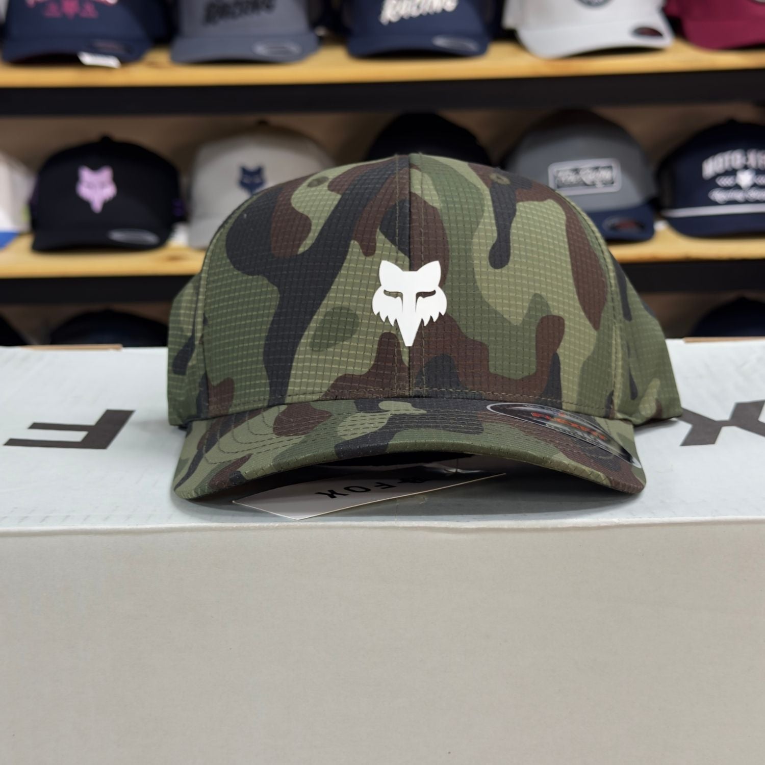 GORRA FOX HEAD CAMO TECH FLEXFIT [GRN CAM]